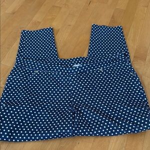 Michael Kors Navy Polka Dot pants